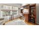 Bright office featuring a built-in desk, natural light, and a plush rug at 2514 Mcgowan Ct, Wake Forest, NC 27587