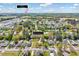 An aerial view of the surrounding neighborhood in Dunn, NC, located 7.9 miles away at 309 W Parrish Dr, Benson, NC 27504