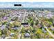 An aerial view of the neighborhood with a location pin to I-95, only 0.8 miles away at 309 W Parrish Dr, Benson, NC 27504