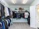 Large walk-in closet with extensive shelving and hanging space for organized storage at 3100 Anderson Dr, Raleigh, NC 27609