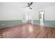 Large bedroom featuring a makeup vanity area and ensuite bathroom at 4012 Old Sturbridge Dr, Apex, NC 27539