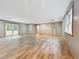 Finished basement featuring wood-look flooring, neutral walls, and natural light at 4508 Old Us 421 N, Siler City, NC 27344