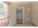 Spacious screened porch with access to both the house and the backyard at 469 Winding Wood Dr, Clayton, NC 27520