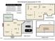 Detailed floor plan showcasing the layout of the home, including dimensions of rooms and living areas at 5220 Linksland Dr, Holly Springs, NC 27540