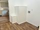 Functional mudroom area with laundry hookups and access to the updated kitchen at 540 S Cheatham St, Franklinton, NC 27525