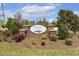 The community entrance is adorned with vibrant landscaping and a welcoming Taryn Lake sign at 6021 Watsonia Dr, Zebulon, NC 27597