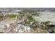 Aerial view of acreage with defined property lines at 6509A Fowler Rd, Zebulon, NC 27597