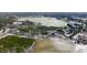 Aerial view showcasing the expansive, partially wooded lot and its snow dusted surroundings at 6509A Fowler Rd, Zebulon, NC 27597