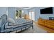 Inviting primary bedroom with wood floors, natural light, and cozy accents at 73214 Burrington, Chapel Hill, NC 27517