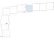 Multi-unit floorplan highlighting the location of the stairwells at 110 Bellamy Ln # 107, Chapel Hill, NC 27516