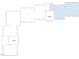 Basement floorplan of the home with detailed architectural design at 110 Bellamy Ln # 207, Chapel Hill, NC 27516