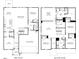 Detailed floor plan showcasing layout, including bedrooms, kitchen, living spaces, and dimensions for both floors at 1130 Winding Spring Dr, Mebane, NC 27302