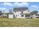 The back exterior features a screened-in porch and a spacious yard, perfect for outdoor enjoyment at 216 Meadow Walk Dr, Fuquay Varina, NC 27526
