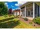 Features a screened porch, pergola, and landscaping at 237 Abercorn Cir, Chapel Hill, NC 27516