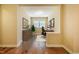 Bright office space with hardwood floors, neutral walls, and large windows for natural light at 237 Abercorn Cir, Chapel Hill, NC 27516