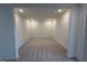 Spacious unfinished basement with carpeted floors, recessed lighting, and neutral paint at 237 Shingle Oak Rd, Wake Forest, NC 27587