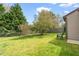 The well manicured backyard is perfect for relaxing or entertaining at 2416 Boothbay Ct, Raleigh, NC 27613