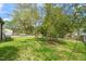 Spacious backyard with chain link fence at 2416 Boothbay Ct, Raleigh, NC 27613