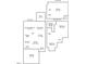 Floor plan outlining the layout of the home, including living spaces, bedrooms, bathrooms, and garage dimensions at 248 Shingle Oak Rd, Wake Forest, NC 27587