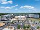 An aerial view of the commercial community with ample parking at 249 Wendover Pkwy, Pittsboro, NC 27312