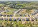 New homes in a lovely neighborhood with manicured lawns and an abundance of lush trees at 274 Ashpole Trl, Clayton, NC 27520