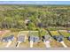 Bird's-eye view of homes in lush community, surrounded by dense forest and manicured lawns at 274 Ashpole Trl, Clayton, NC 27520