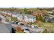 Aerial view of a condominium complex showing parking and green spaces at 3471 Forestdale Drive # 3C, Burlington, NC 27215