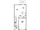 Detailed first-floor plan showcasing the layout of the home's living spaces at 39 Calluna Dr, Clayton, NC 27520