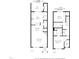 Detailed floor plan featuring both the first and second floor of the house at 4114 Brenmar Ln, Durham, NC 27713