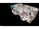 Detailed 3D floor plan showcasing the layout of a well-designed home with bright spaces at 416 Avery St, Garner, NC 27529