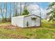 Outdoor storage shed that offers extra space for tools and equipment at 44 Loop Rd, Archer Lodge, NC 27527