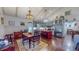 Well-appointed kitchen and dining area with stylish cabinetry and a breakfast bar, perfect for entertaining at 468 Loftis Loop Rd, Roxboro, NC 27574