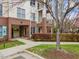 Charming condominium with brick accents and manicured landscaping at 800 Moratuck Dr # 108, Raleigh, NC 27604