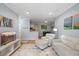 Inviting living room featuring modern decor and an open layout at 800 Moratuck Dr # 108, Raleigh, NC 27604