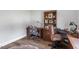 Office space with lots of desk space, a decorative rug and natural light at 8925 Hopkins Knob Ct, Zebulon, NC 27597