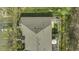 Check out this aerial view of the roof and patio space of the townhome at 11251 Lofty Heights Pl, Raleigh, NC 27614