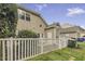Picture of a fenced backyard and patio, providing privacy and outdoor enjoyment at 11251 Lofty Heights Pl, Raleigh, NC 27614