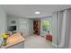 Bedroom with desk, bookshelf, and closet at 116 Lakewood Dr, Wendell, NC 27591