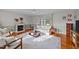 Spacious living room with fireplace, hardwood floors, and comfortable seating at 116 Lakewood Dr, Wendell, NC 27591