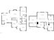 Detailed floor plan showcasing the layout of both floors, including bedrooms, bathrooms, and living areas at 12316 Amoretto Way, Raleigh, NC 27613