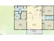 Detailed floor plan showcasing the layout of this home with the location of each room, bathroom and porch at 129 Grace Pond Ave, Benson, NC 27504