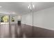 Bright and airy living space with hardwood floors, recessed lighting, and a fireplace at 154 Alamosa Pl, Cary, NC 27519