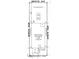 Lot map showing dimensions and setbacks for a property on a 0.19 acre lot at 160 Chestnut Oak Ln, Lillington, NC 27546