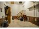 Unfinished storage with brick accent walls at 1808 W Cotton Gin Dr, Clayton, NC 27527
