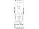 Lot plan showing proposed lot dimensions, setbacks, and house layout at 190 Chestnut Oak Ln, Lillington, NC 27546
