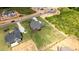 Aerial view of home and large yard in a growing neighborhood under construction at 20 Serenity Woods Trl, Franklinton, NC 27525