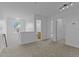 Hallway view showcasing multiple rooms and access points within the home at 2112 Queensway Ct, Creedmoor, NC 27522
