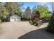 Spacious two-car garage with a private patio area, perfect for entertaining guests at 2714 Gordon St, Raleigh, NC 27608
