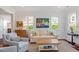 Inviting living area with ample natural light, comfortable seating, and elegant decor at 2714 Gordon St, Raleigh, NC 27608