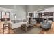 Inviting living room with comfortable seating and an open layout to the kitchen at 3220 Brassfield Rd, Creedmoor, NC 27522